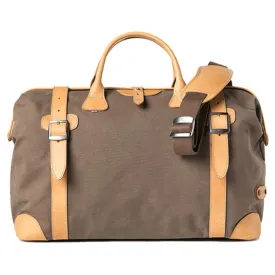 Barber Shop "Quiff" Doctor Traveler Camera Bag (Canvas & Leather, Sand)