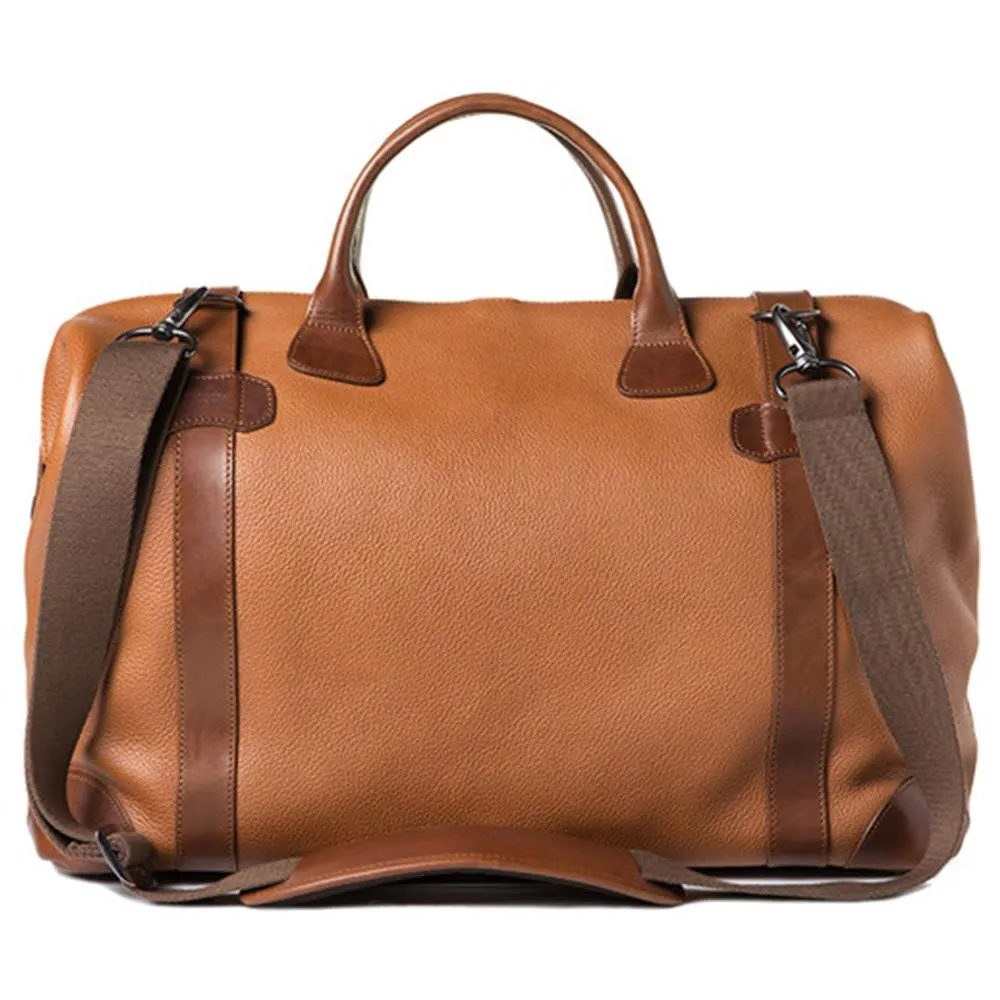 Barber Shop "Quiff" Doctor Traveler Camera Bag (Grained Leather, Brown)