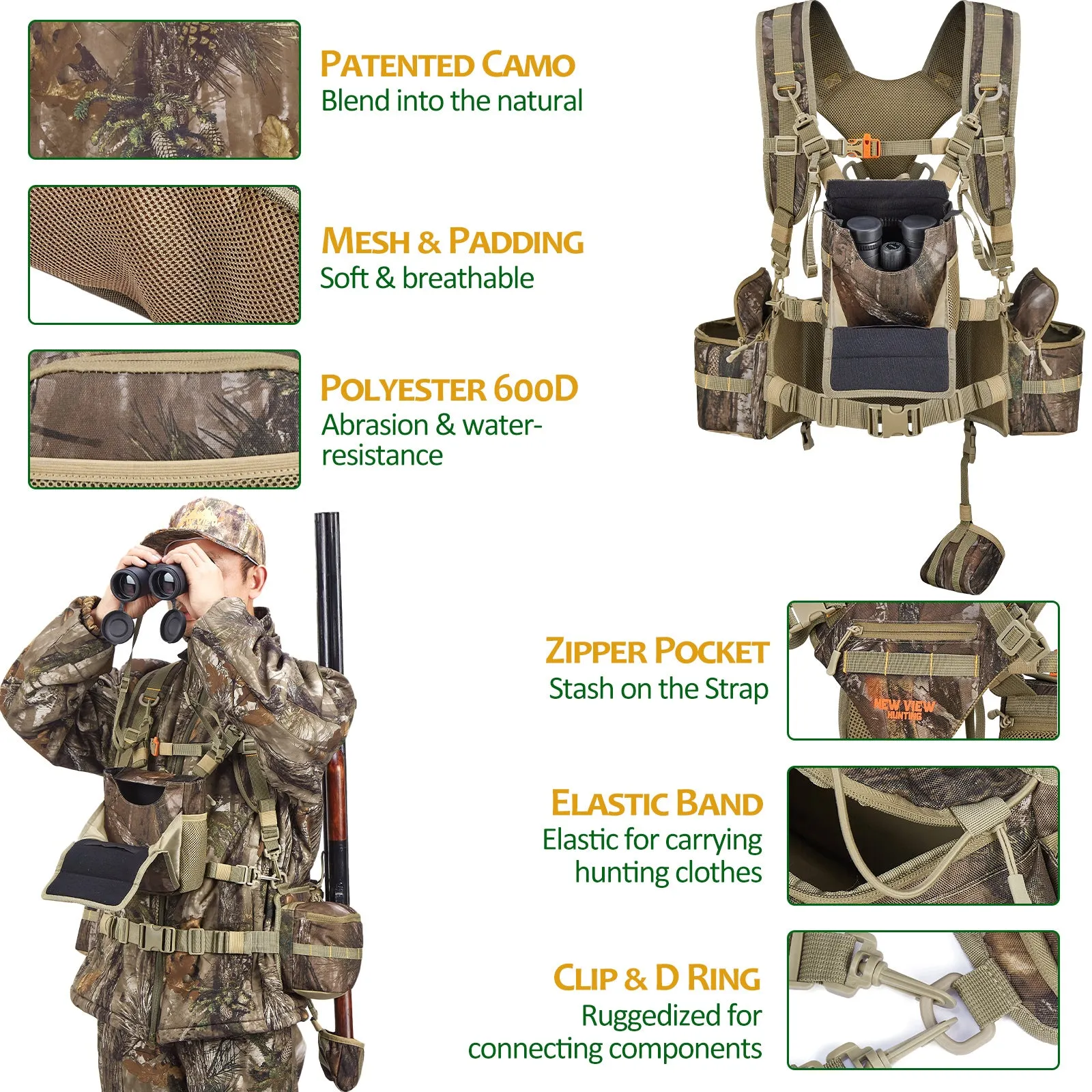 Binocular Harness and Fanny Pack Set