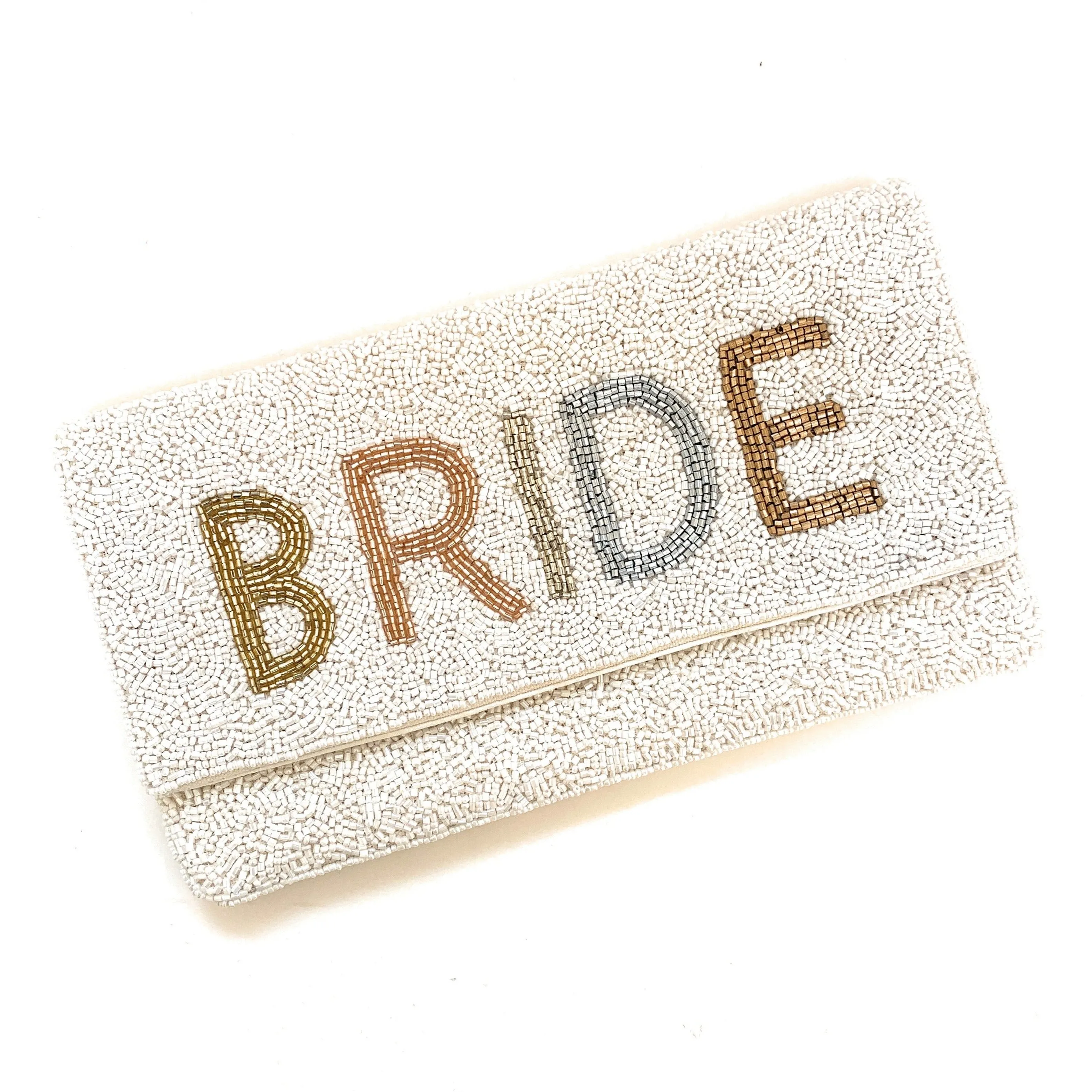 Bride Beaded Clutch Purse