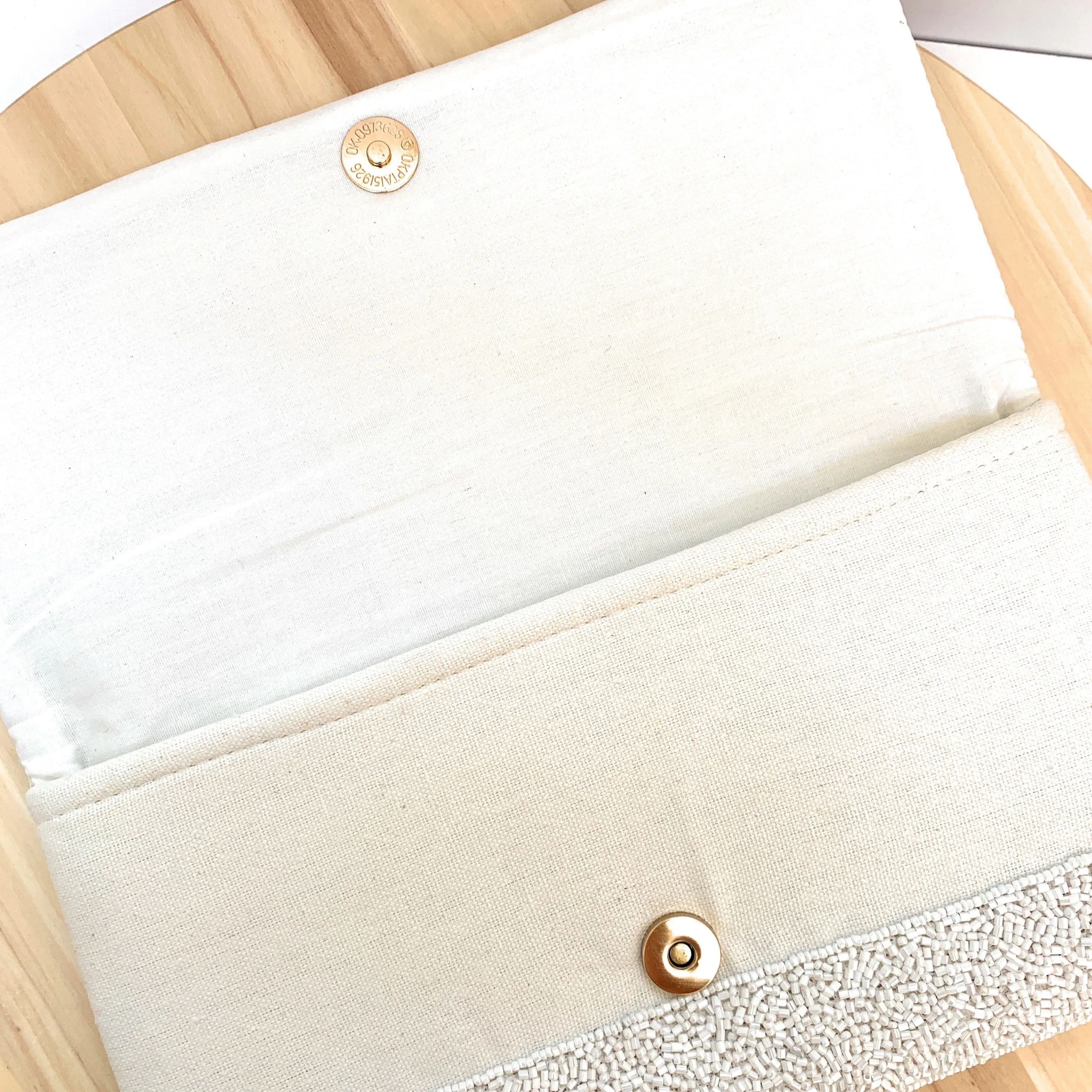 Bride Beaded Clutch Purse