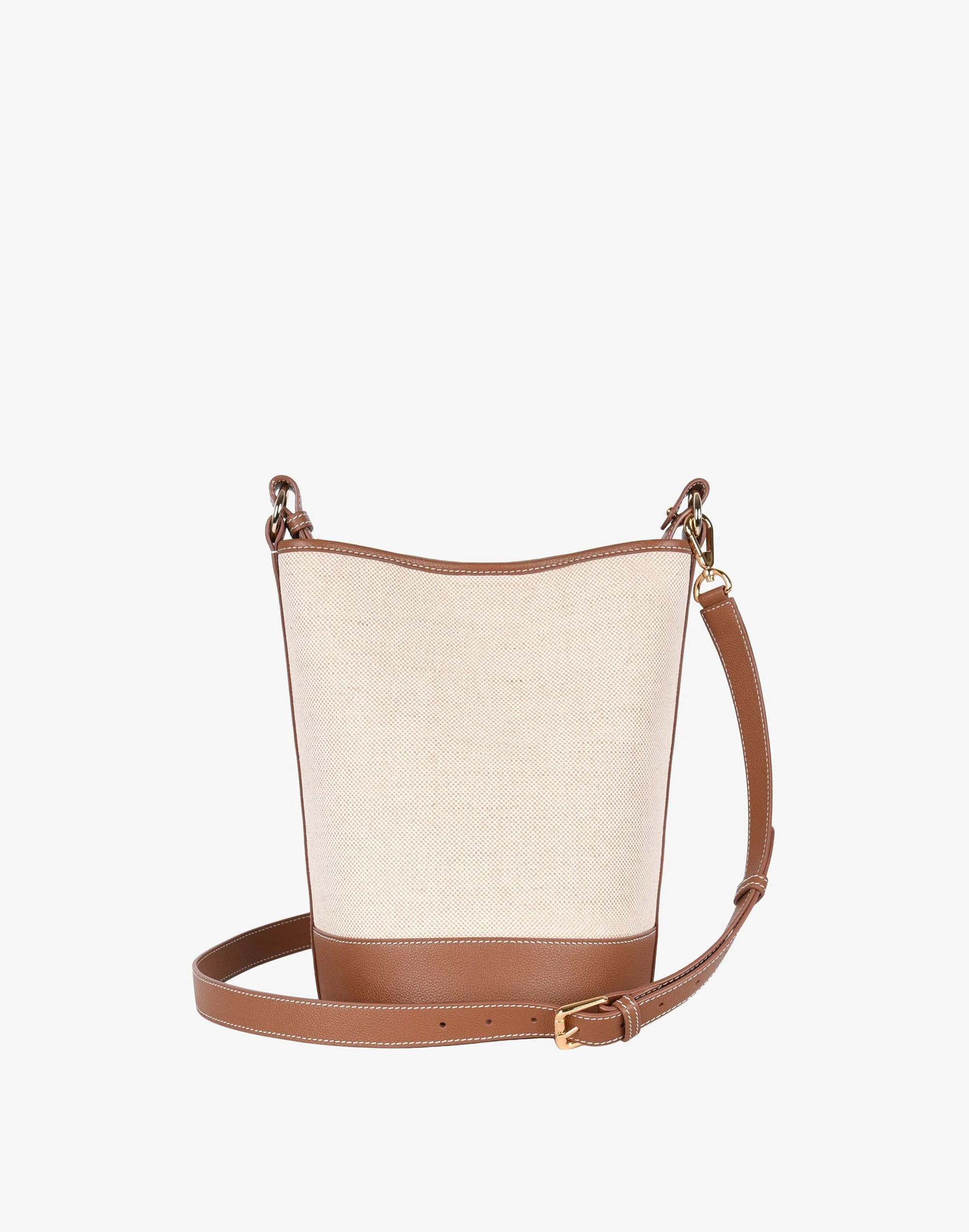 Canvas Convertible Bucket Bag