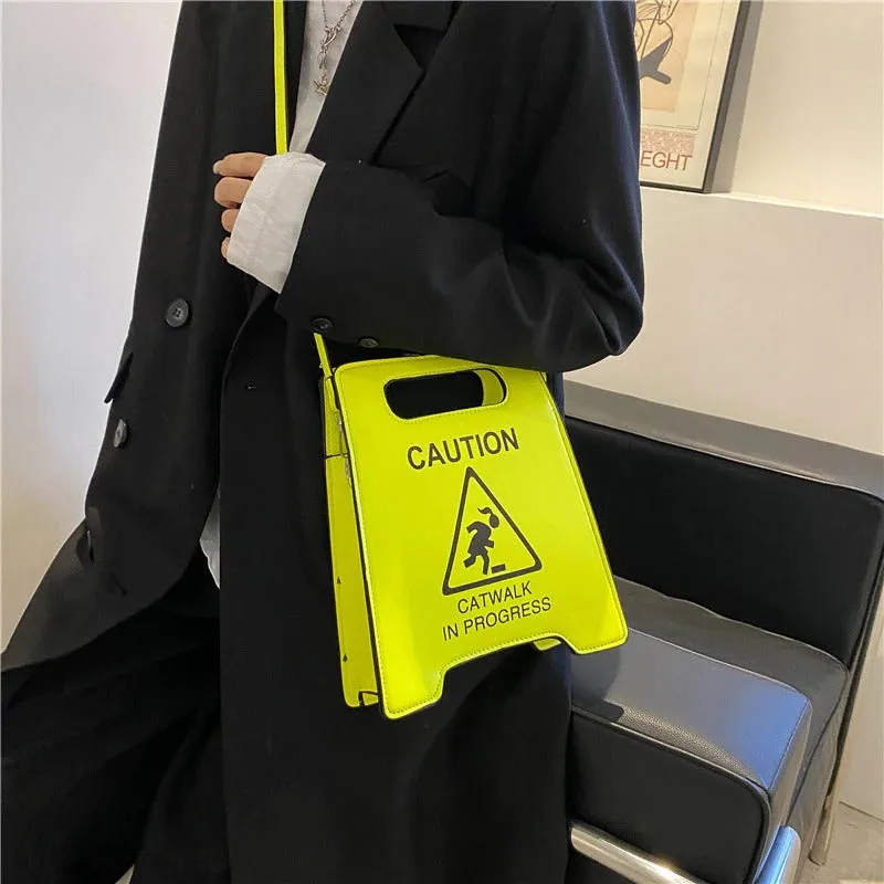 Catwalk in Progress Neon Handbag