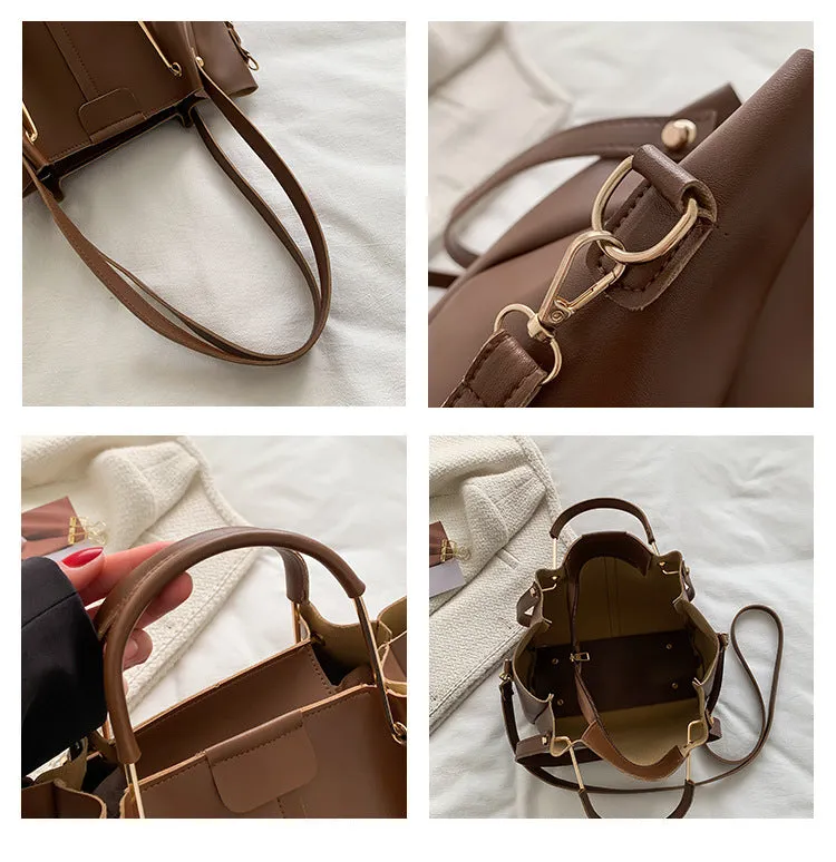 CL1151 - Retro Tote Bucket Bag