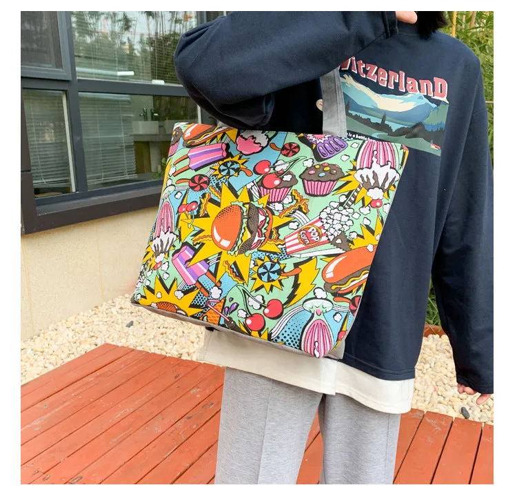 CL729 - Colorful Canvas Bag