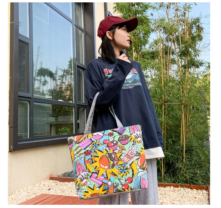 CL729 - Colorful Canvas Bag