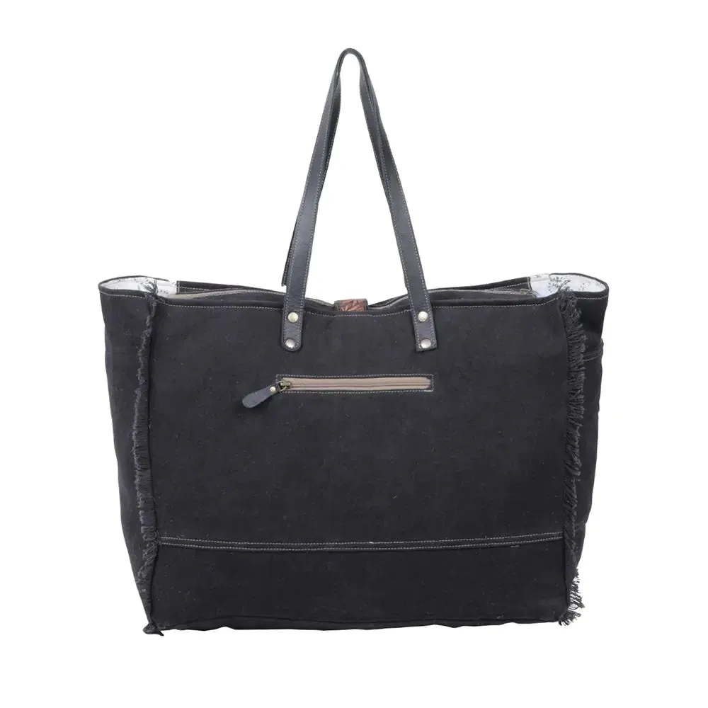 Comely Leather Weekender Bag