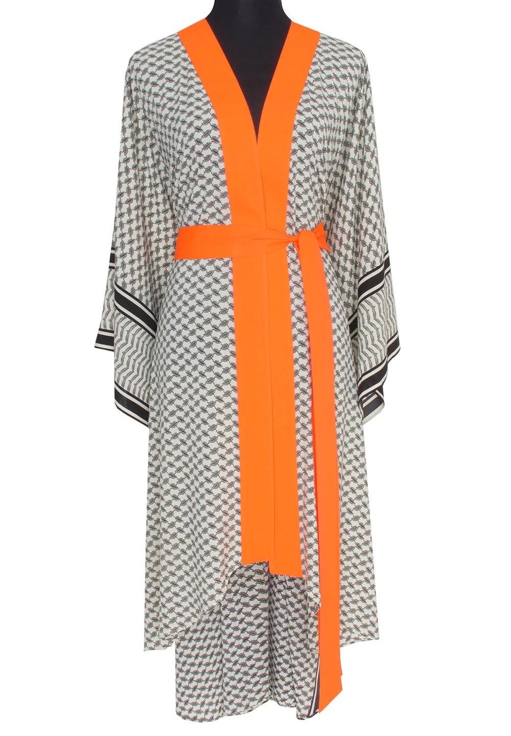 Desert - Tribe Kimono Love (Neon Orange)