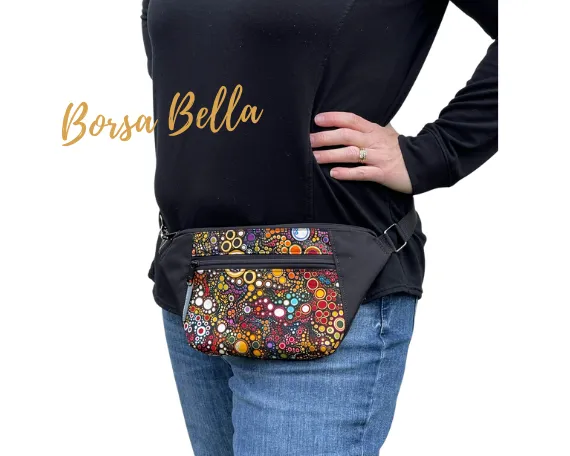 Fanny Pack or Crossbody Bag - Urban Jungle Fabric