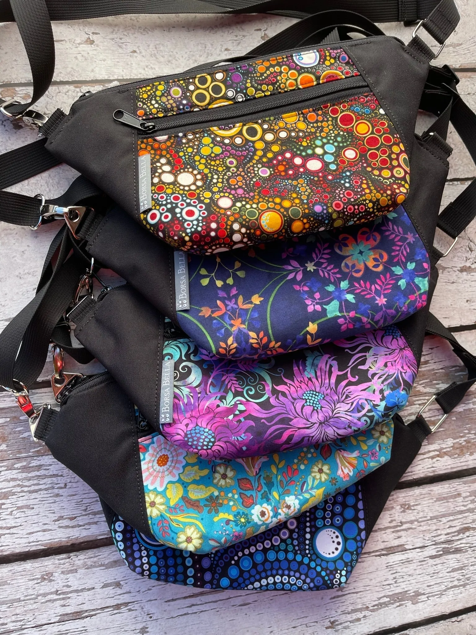 Fanny Pack or Crossbody Bag - Urban Jungle Fabric