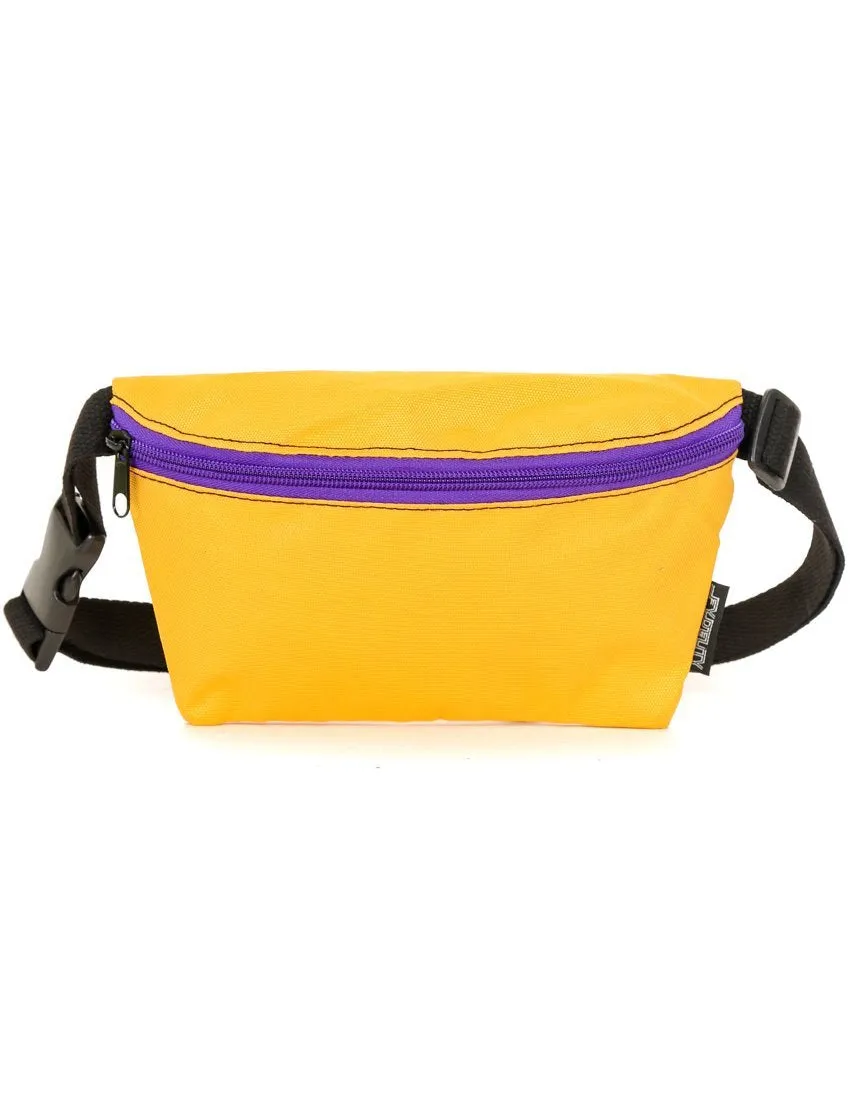 Fanny Pack | Slim |GAME DAY Gold & Purple