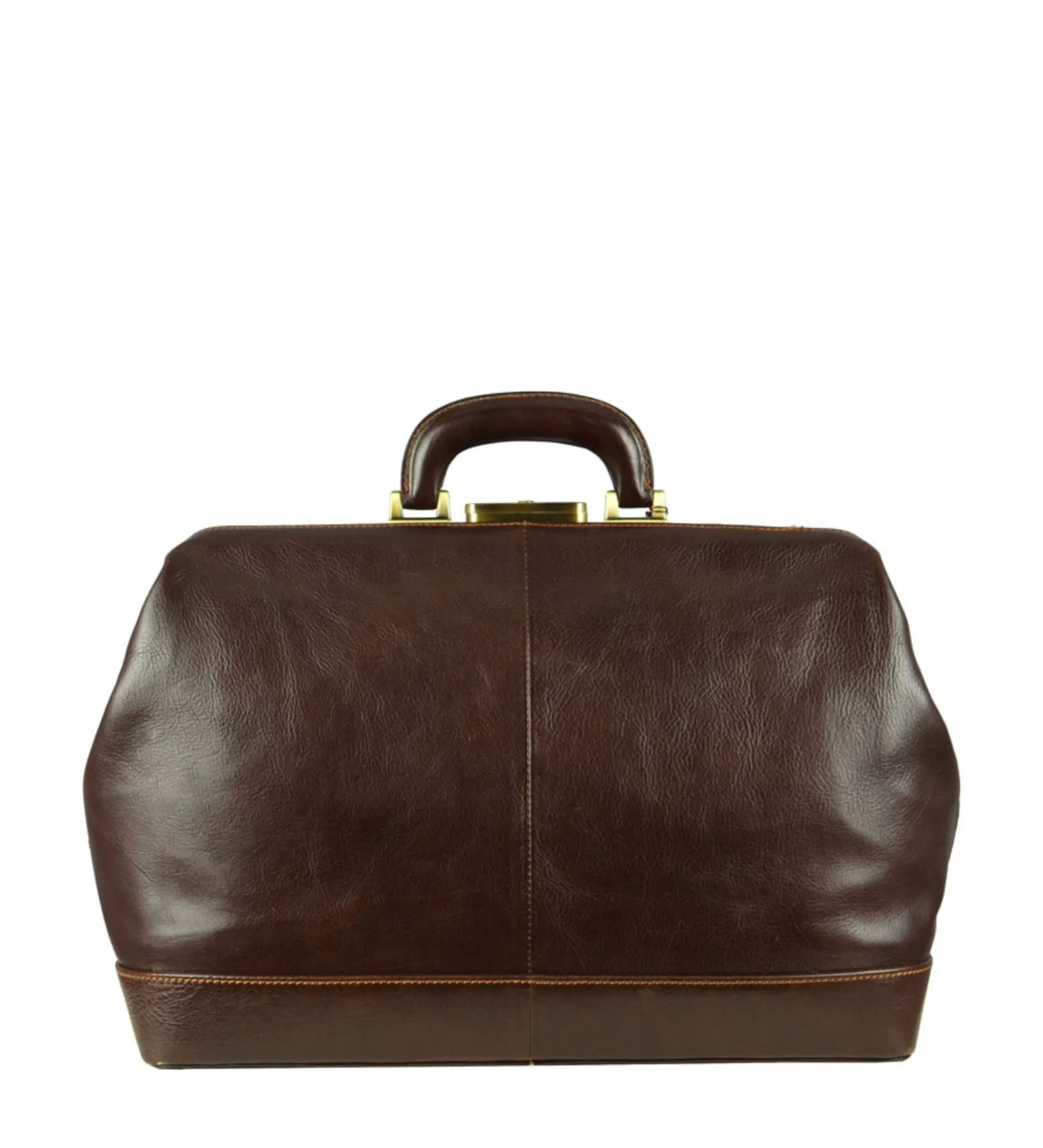 Large Italian Leather Doctor Bag - Hamlet