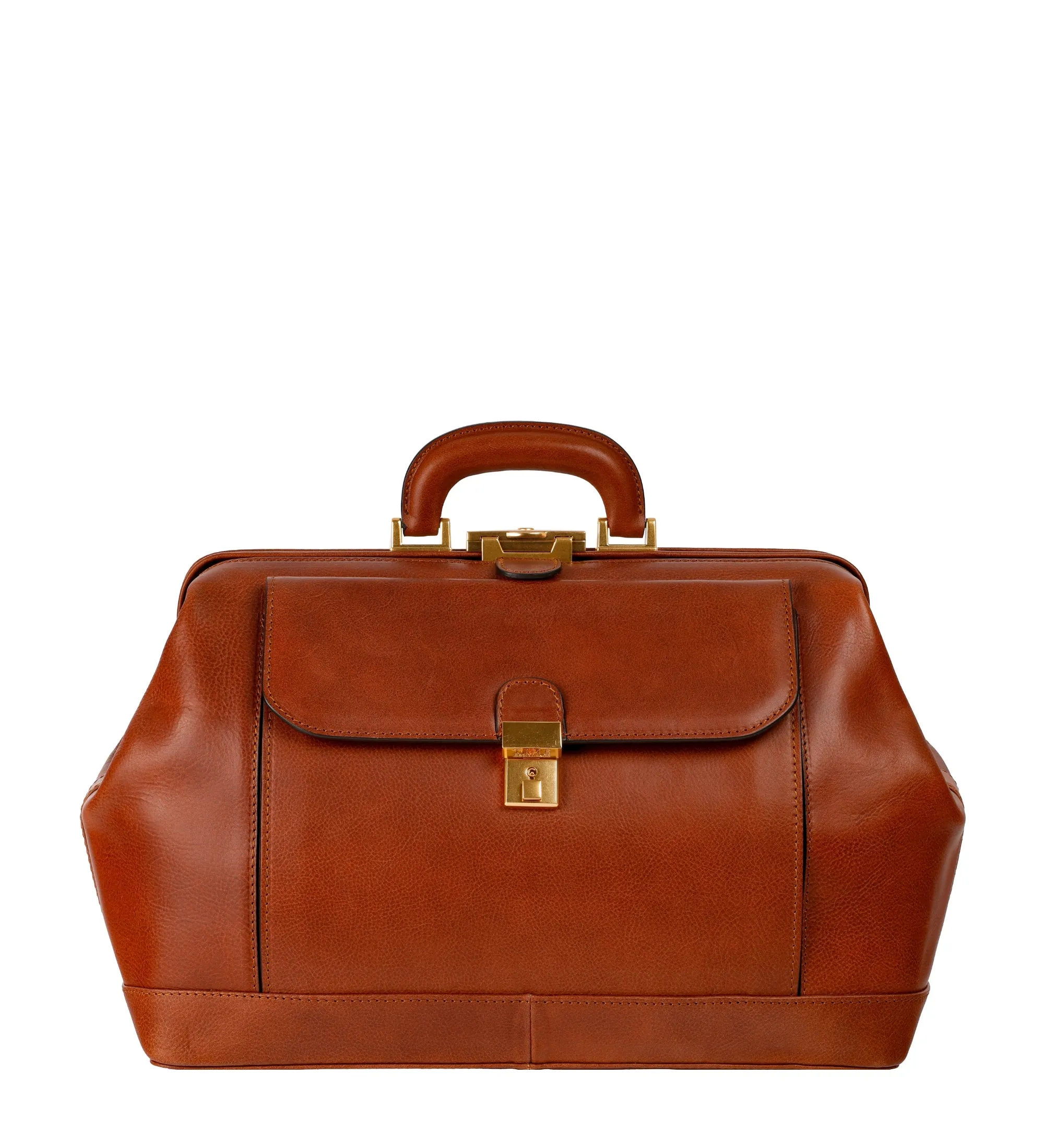 Large Italian Leather Doctor Bag - Hamlet