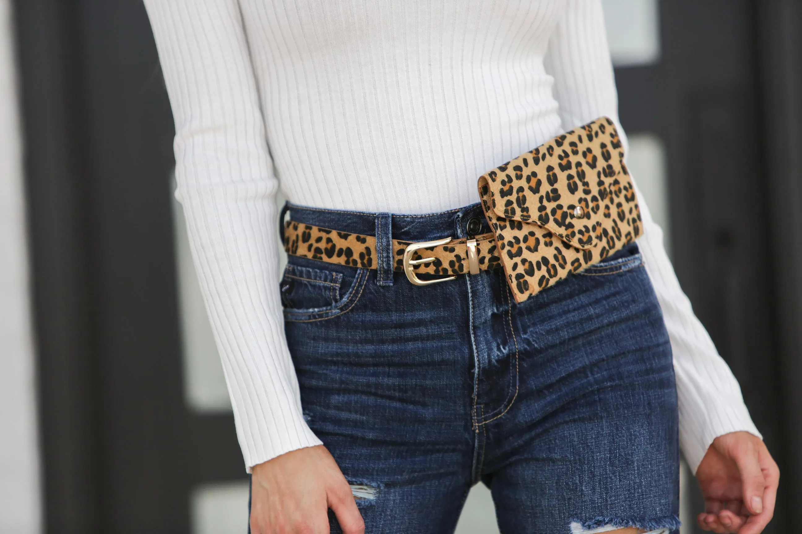 Leopard Belt Bag