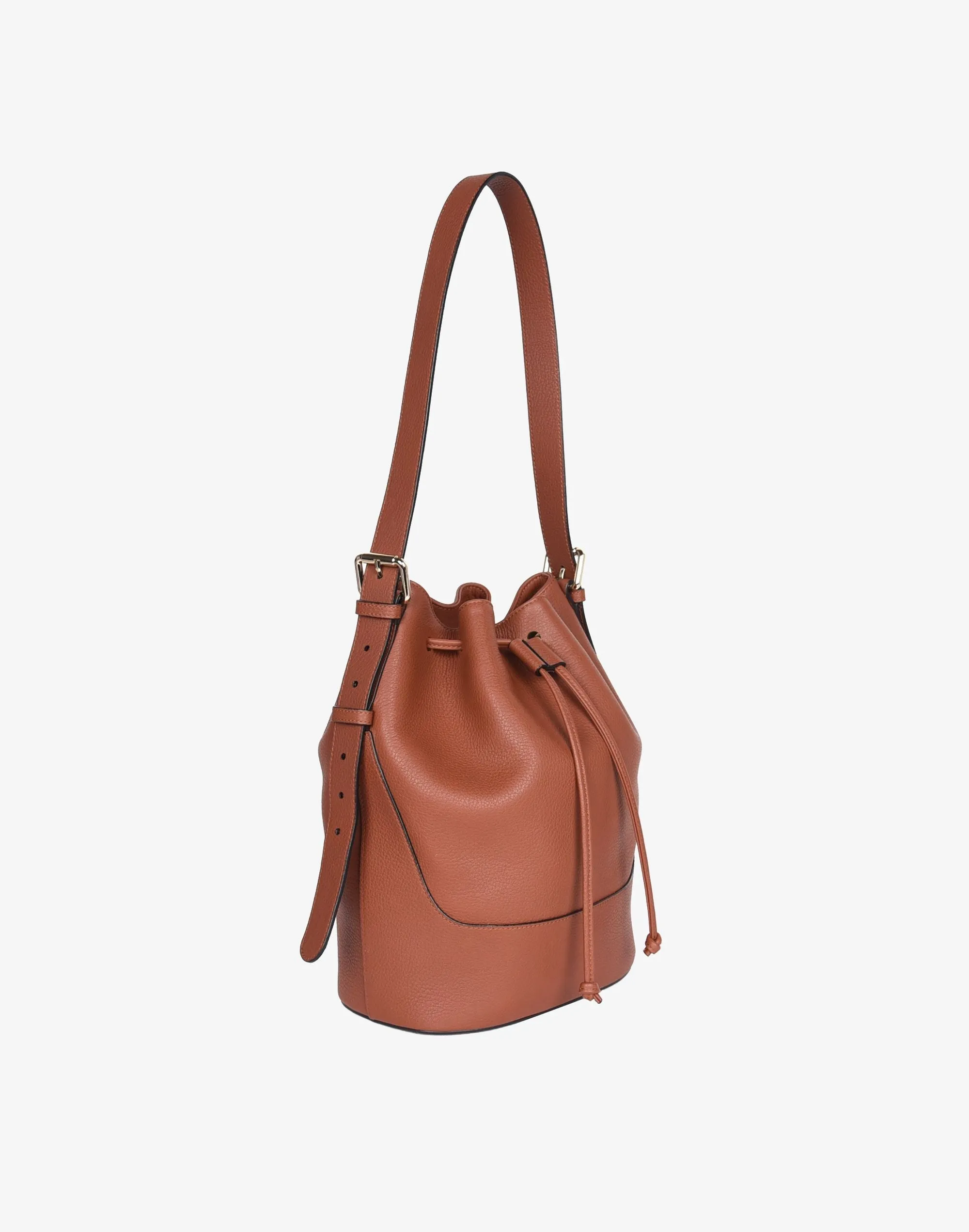 Luxe Cinch Bucket Bag