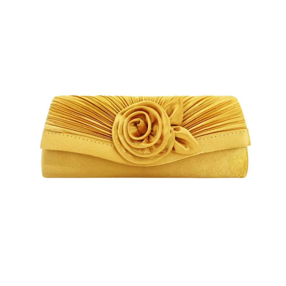 Luxy Moon Women Flower Long Evening Clutch for Party