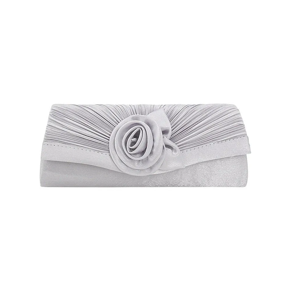 Luxy Moon Women Flower Long Evening Clutch for Party