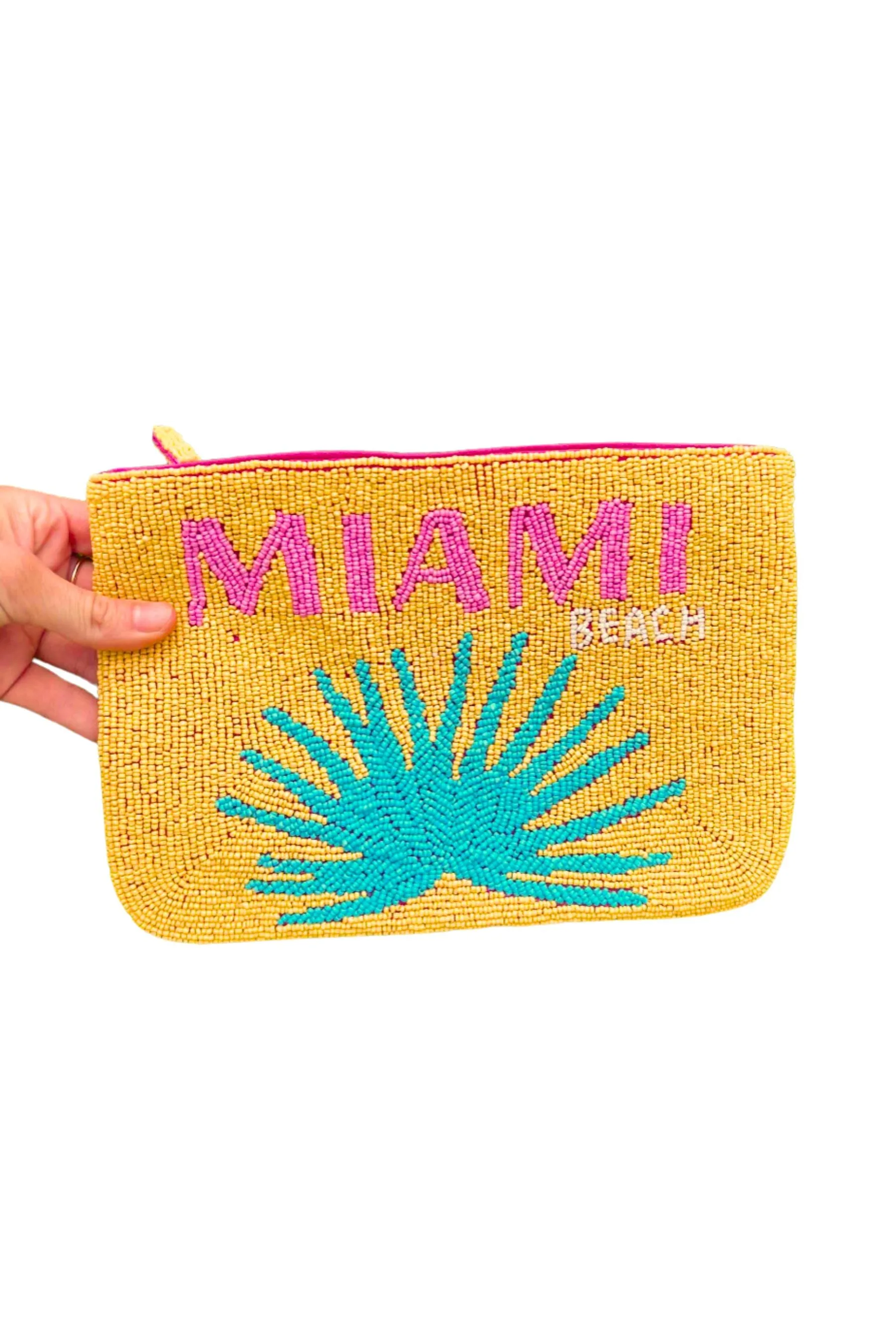 Miami Beaded Clutch