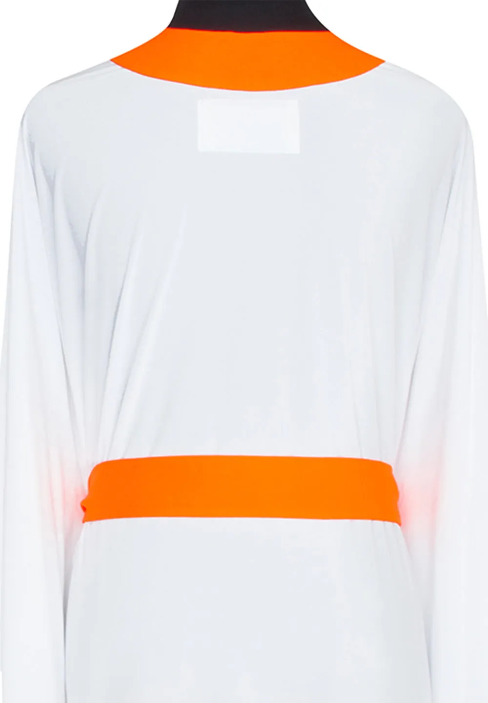 Monochrome - White Kimono (Neon Orange)