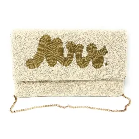 MRS Beaded Clutch Purse