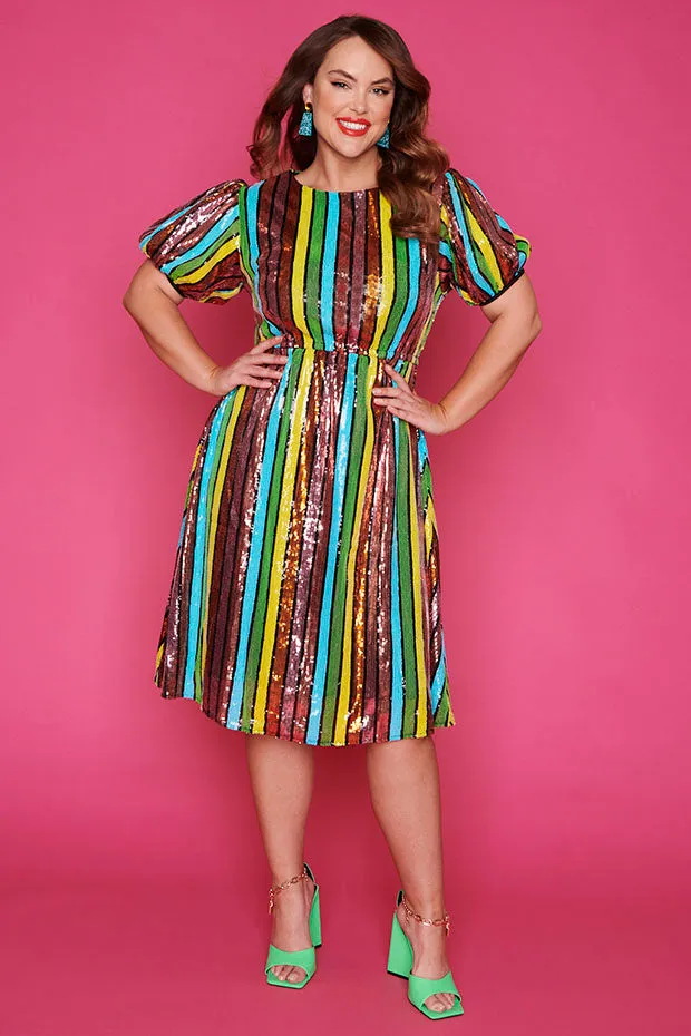 Rainbow Room Candy Dress