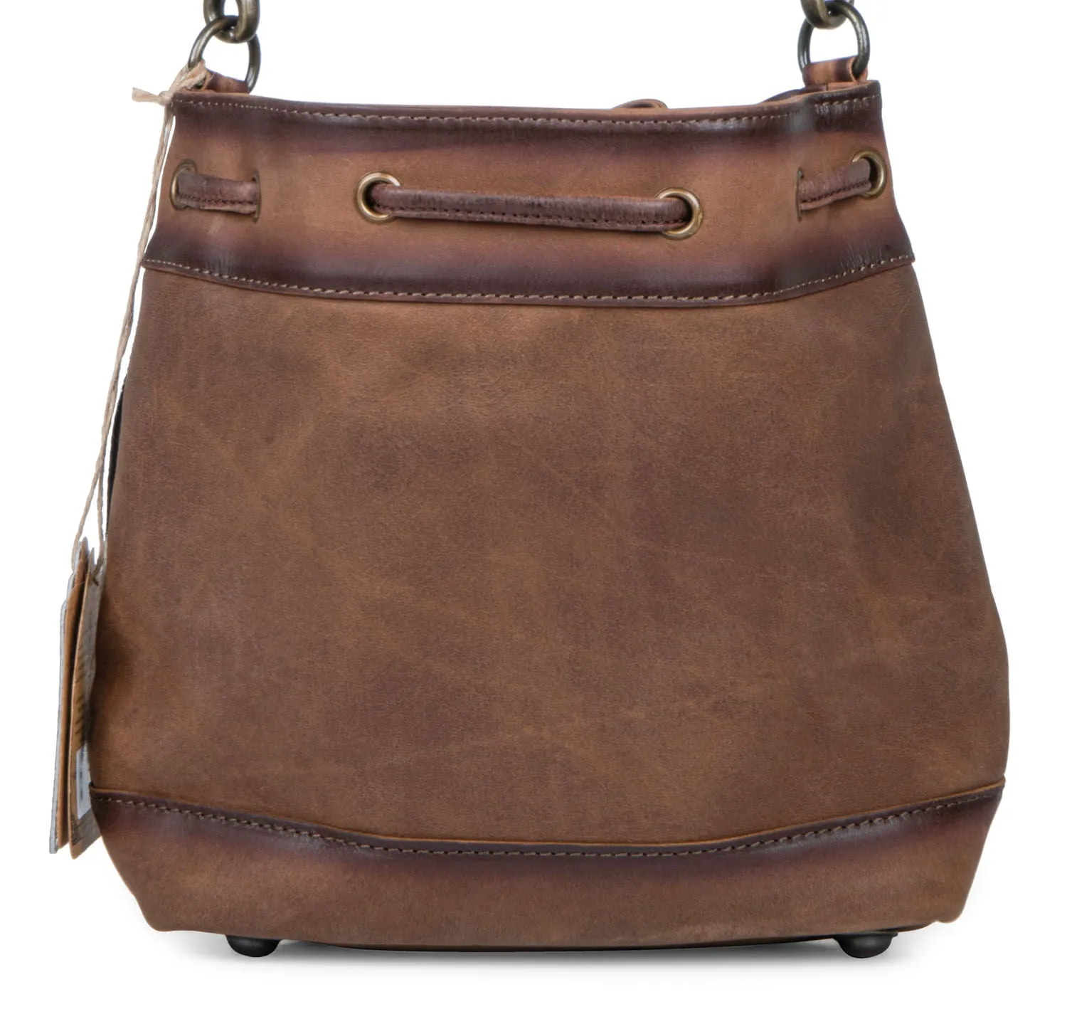 STS Cowhide Bucket Bag